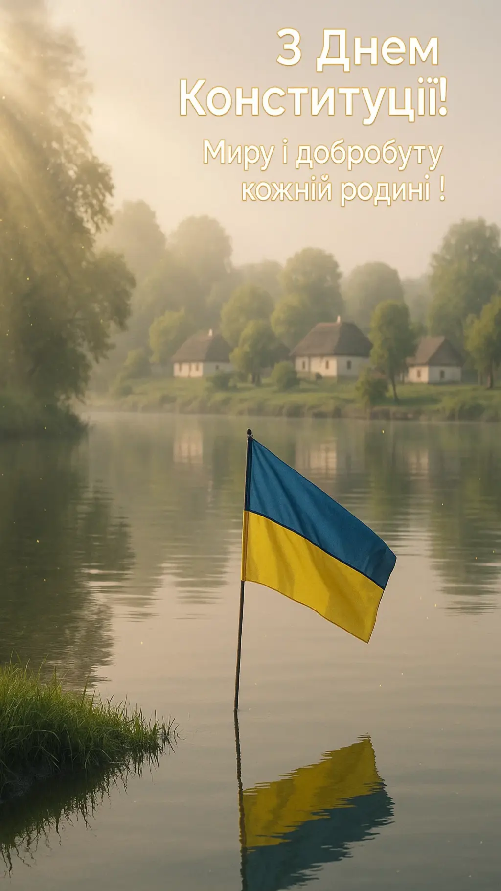 Привітання з Днем Конституції України