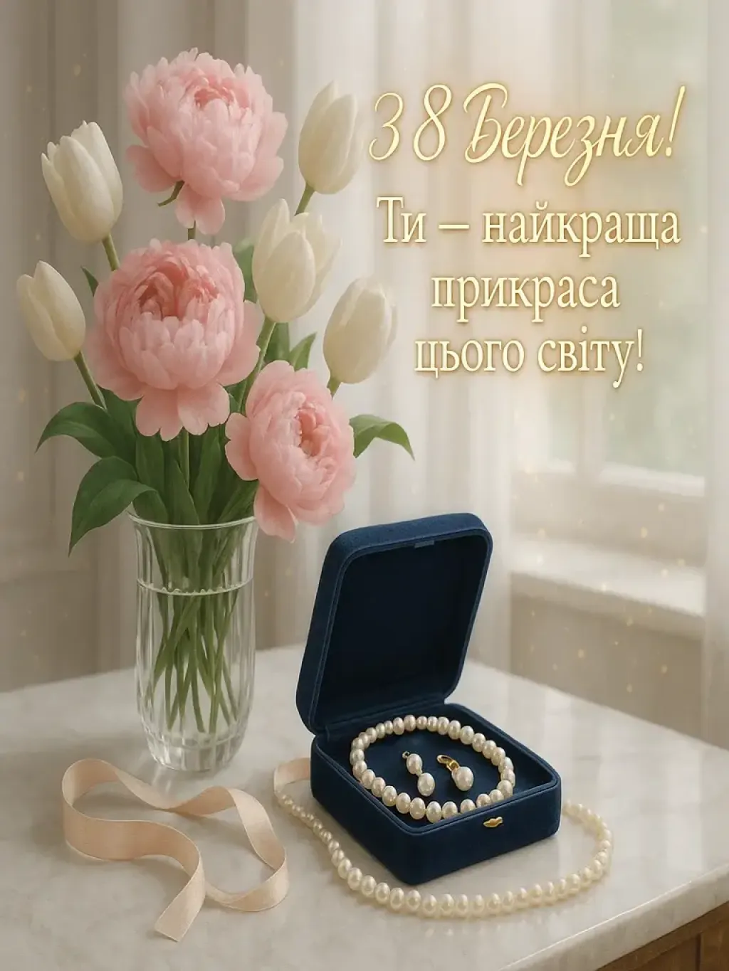 Привітання зі святом 8 березня