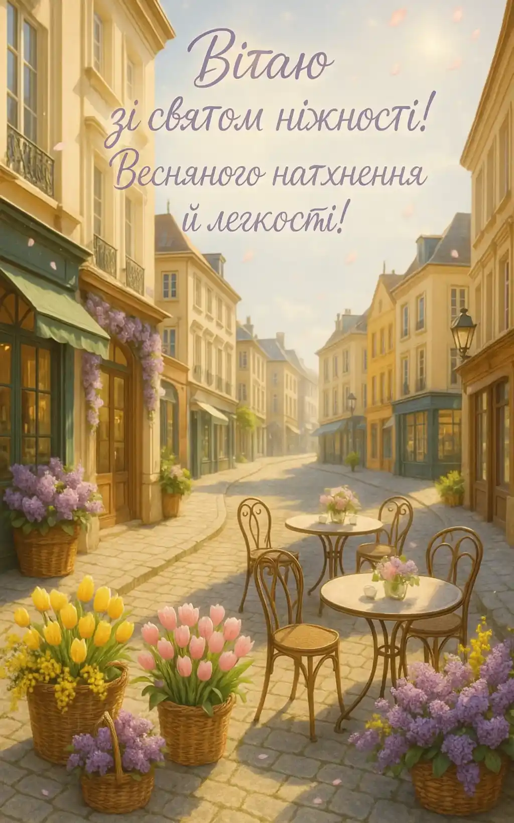 Привітання зі святом 8 березня