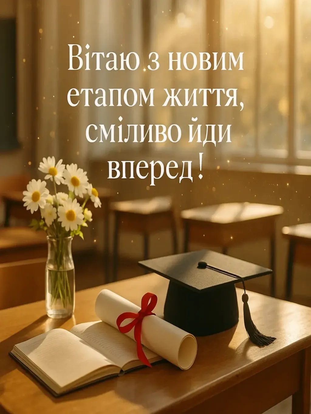 Привітання для випускників з закінченням школи