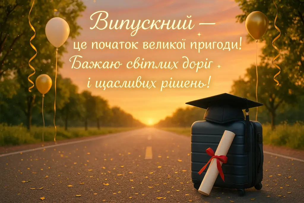 Привітання для випускників з закінченням школи