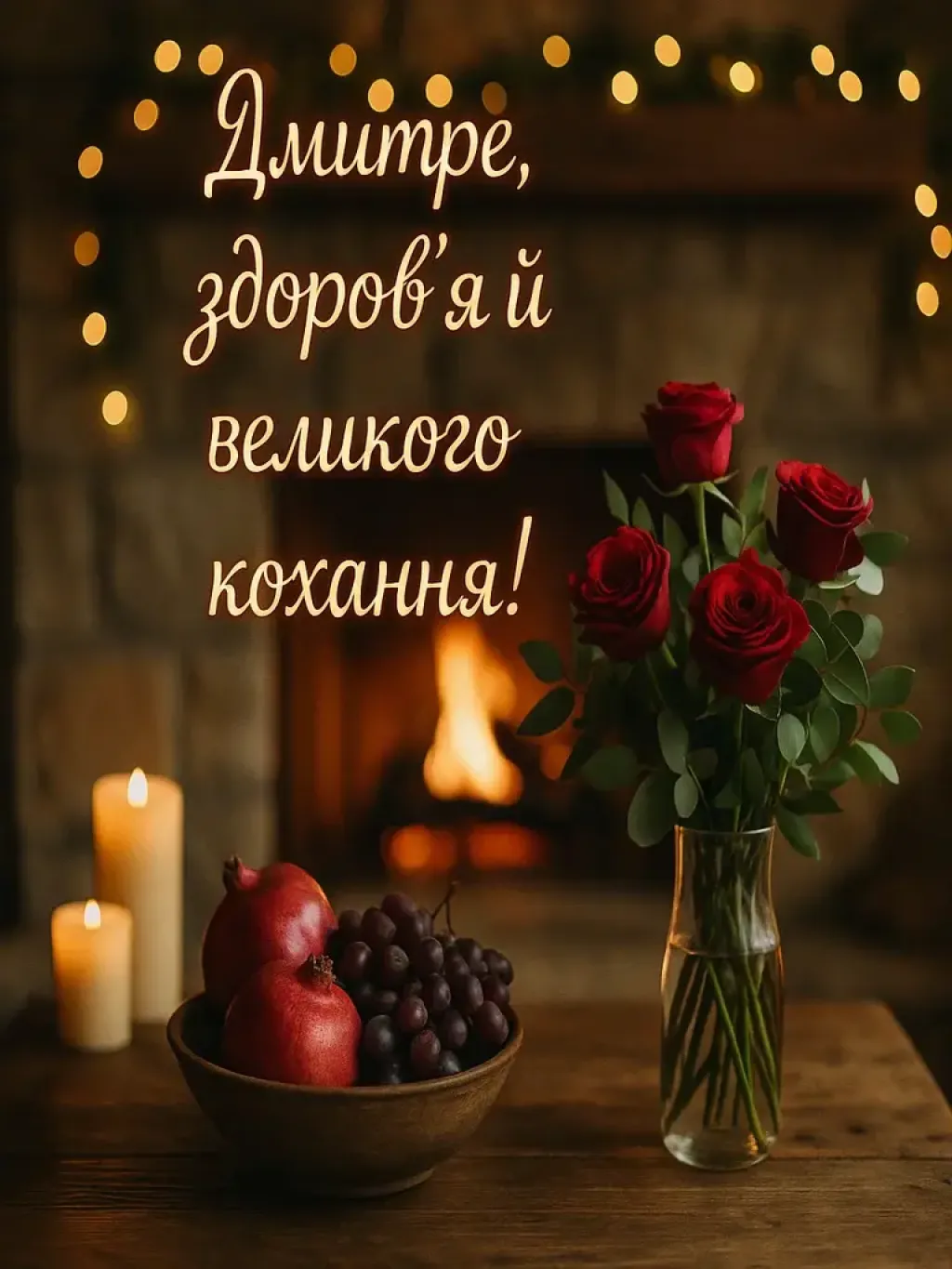 Привітання з днем Дмитра
