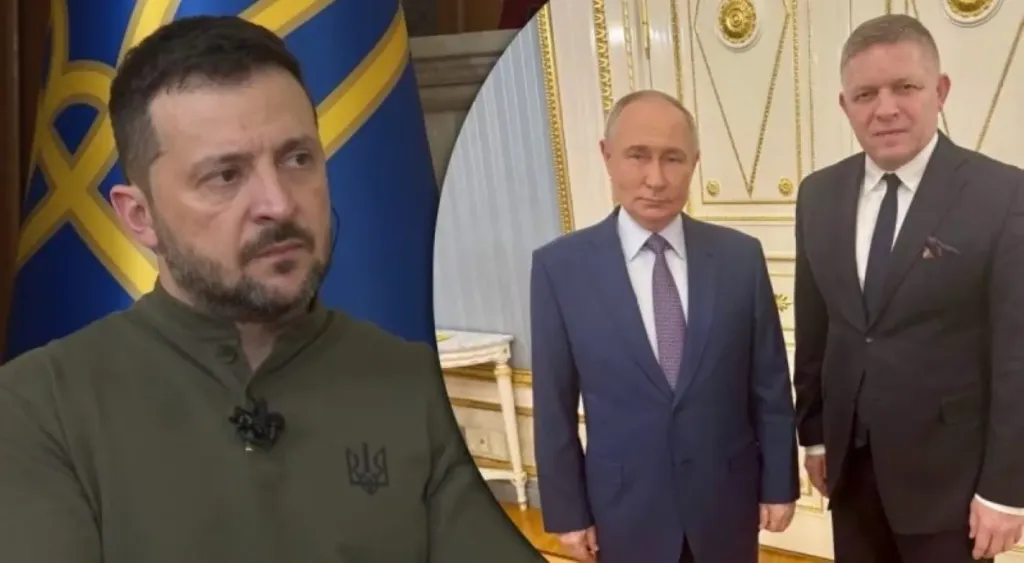 Фіцо заявив, що Путін готовий зустрітися із Зеленським «у будь-якому місці»
