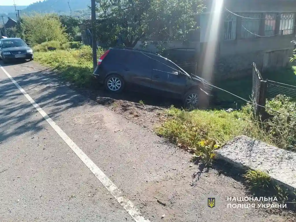 На Закарпатті п’яний водій збив жінку на узбіччі: подробиці аварії
