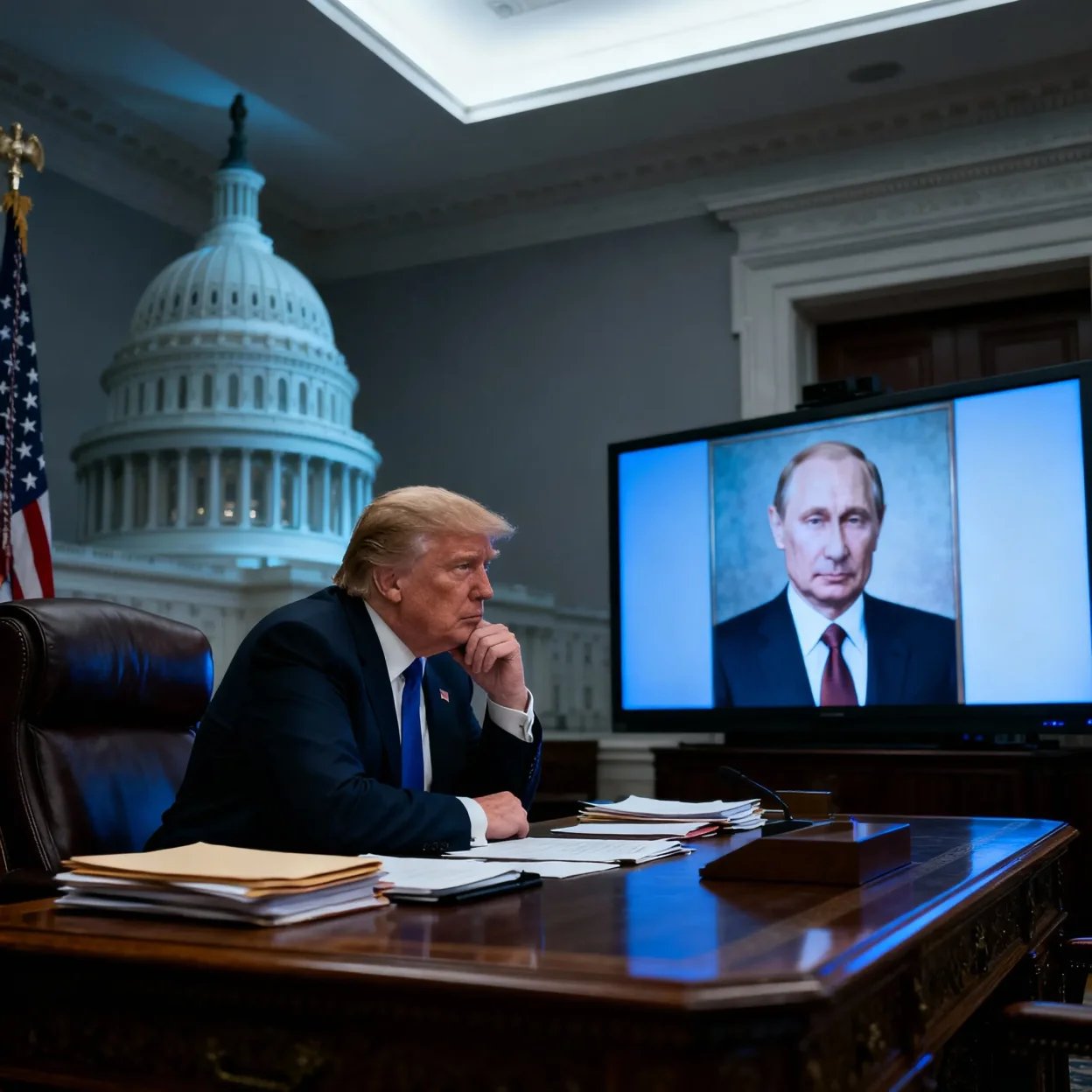Трамп відклав розгляд санкцій проти Росії: Конгрес чекає результатів переговорів з Путіним