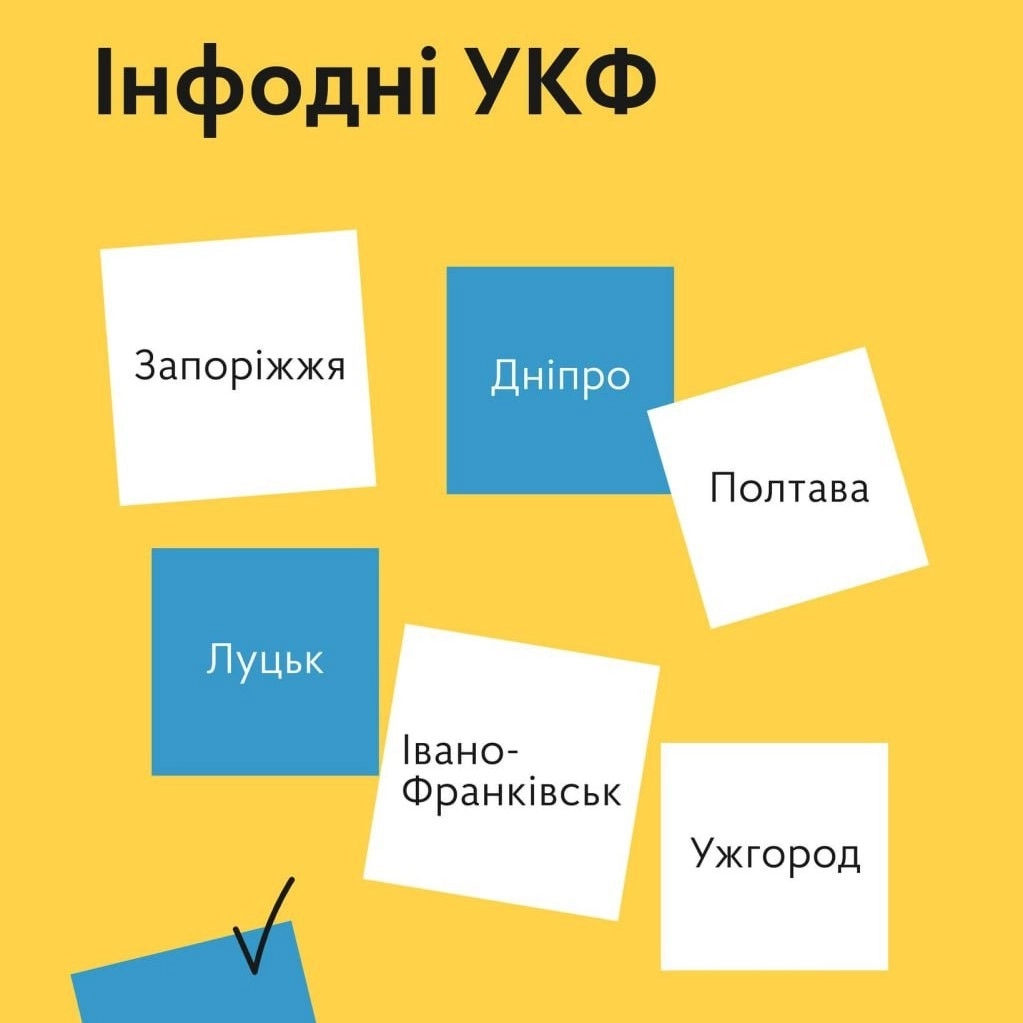 УКФ у партнерстві з Дія.Бізнес проведе Інформаційні дні в низці міст, серед яких – Ужгород