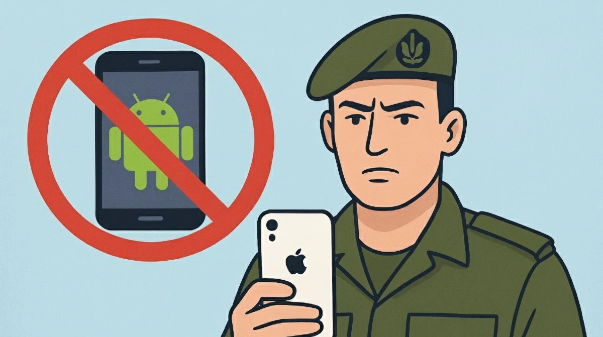 Армія Ізраїлю забороняє Android для офіцерів: службові комунікації переходять на iPhone