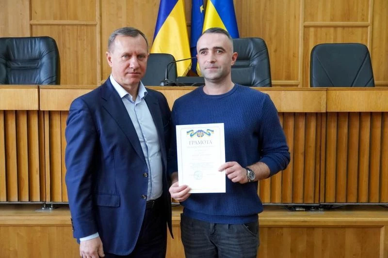 В Ужгороді до Дня місцевого самоврядування нагородили працівнивників та депутатів міської ради
