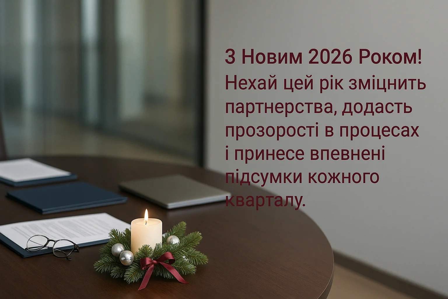 Офіційні привітання з Новим роком 2026