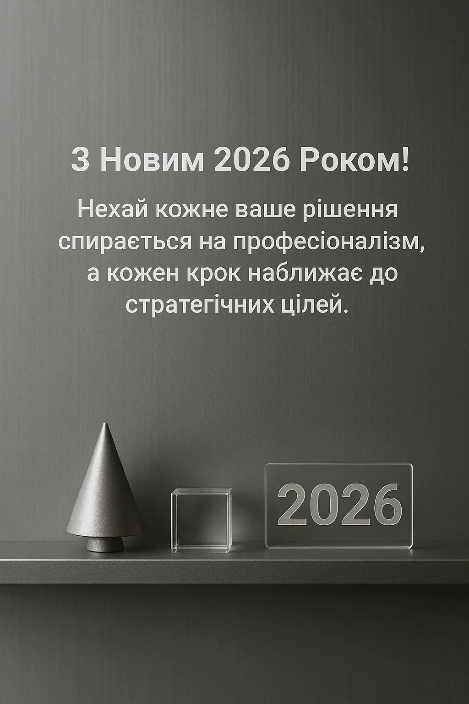 Офіційні привітання з Новим роком 2026