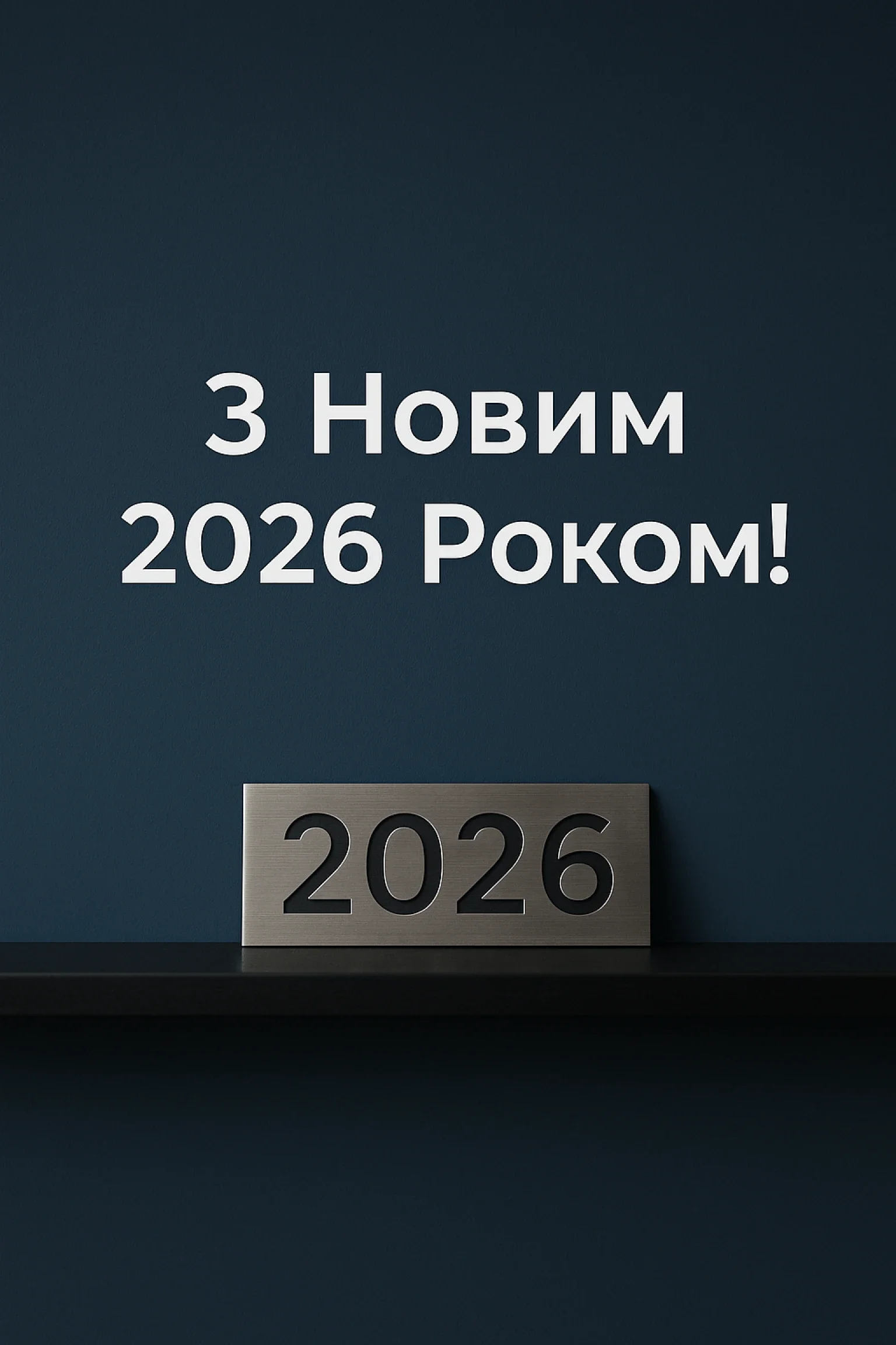 Офіційні привітання з Новим роком 2026