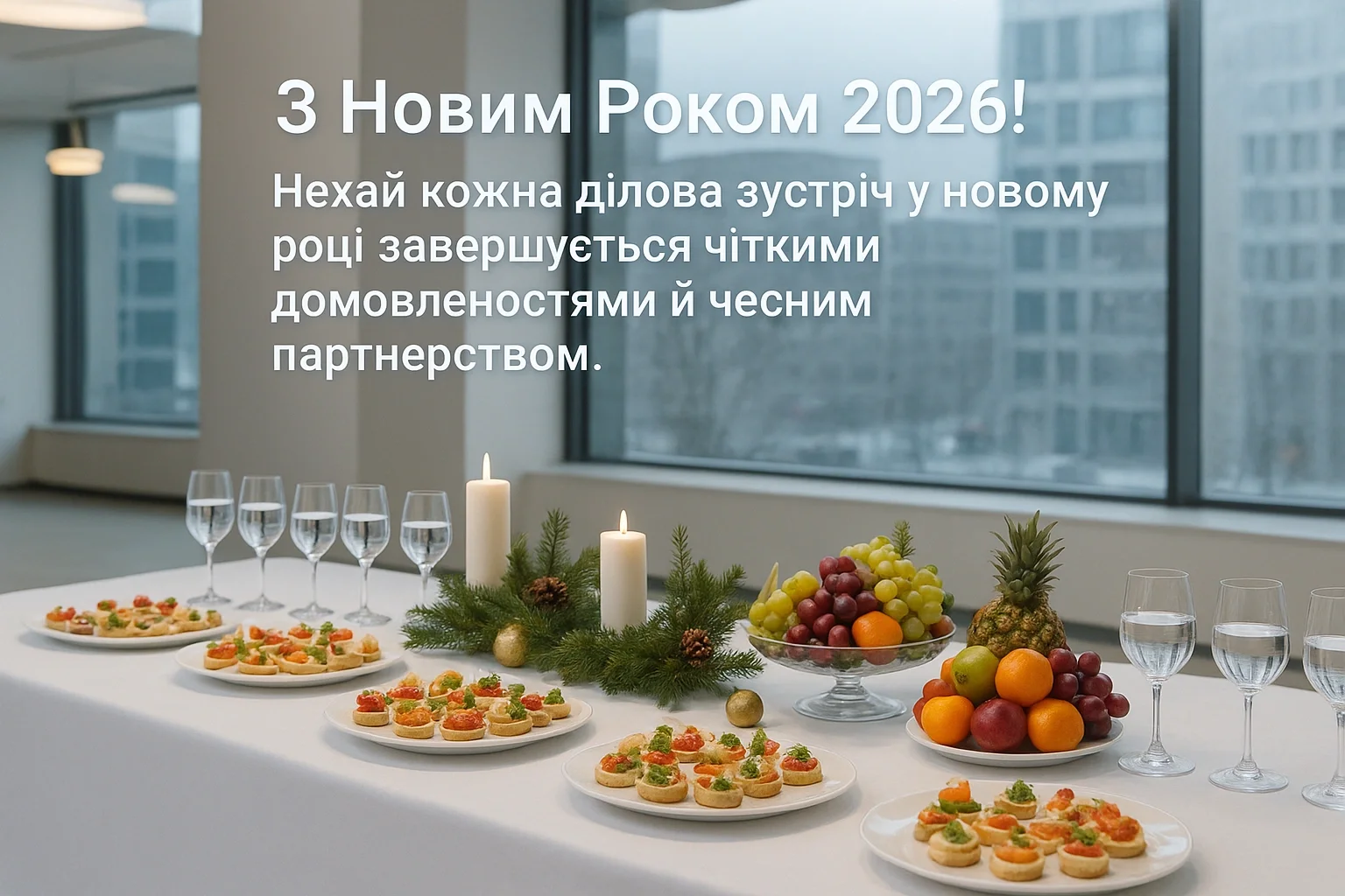 Офіційні привітання з Новим роком 2026