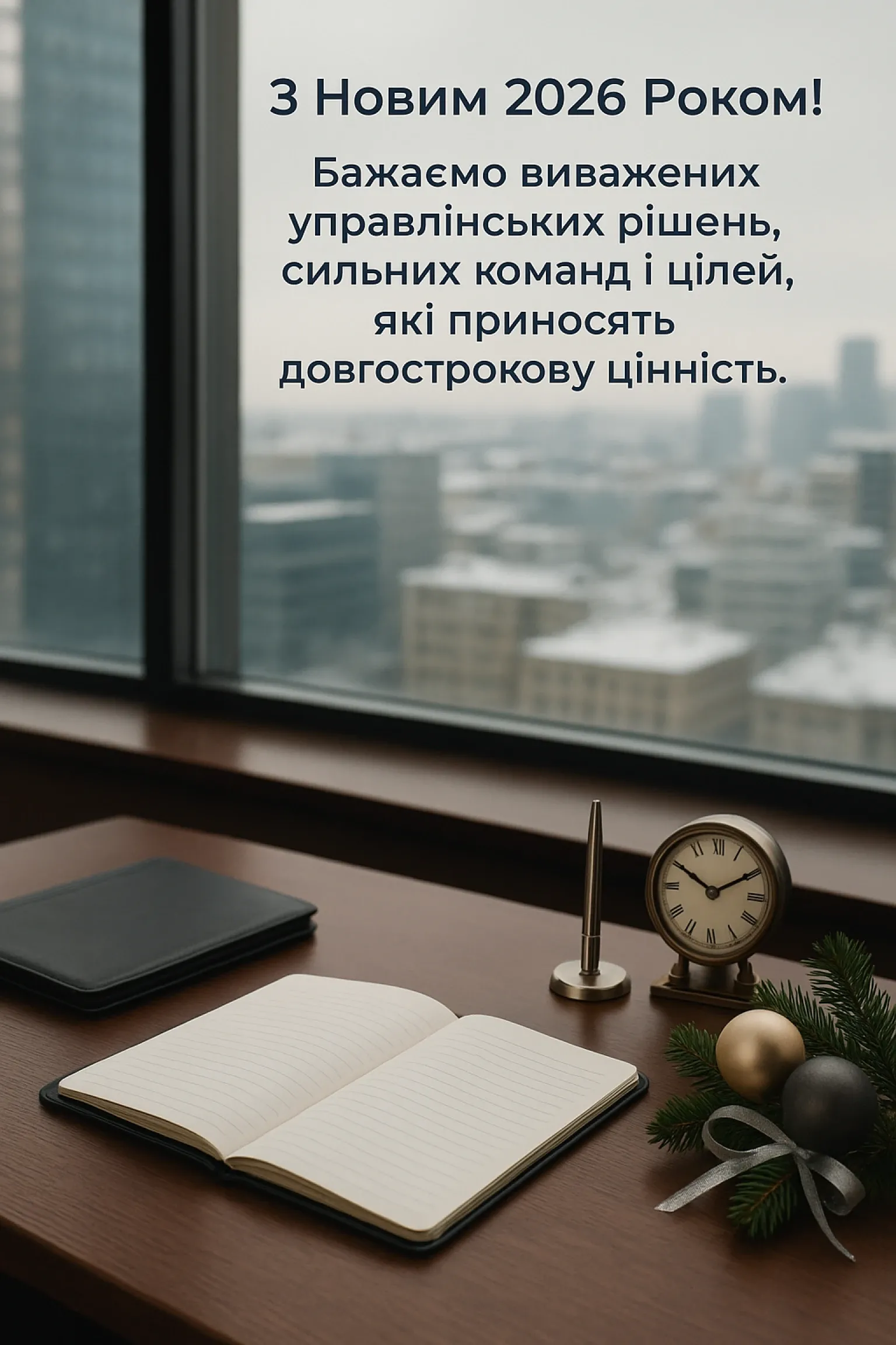 Офіційні привітання з Новим роком 2026