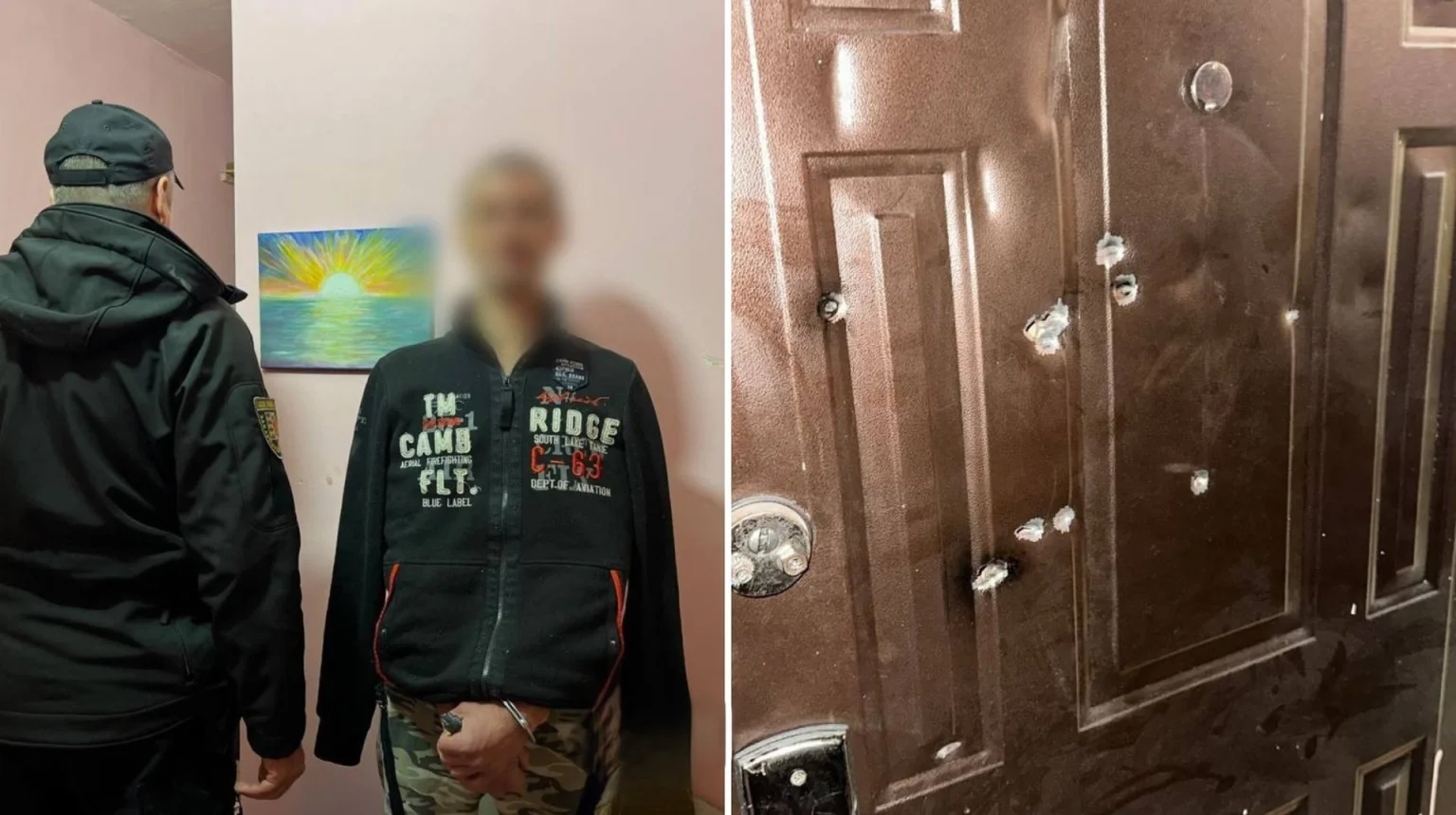 Мукачево: поліція затримала озброєного чоловіка, який відкрив стрілянину в багатоповерхівці