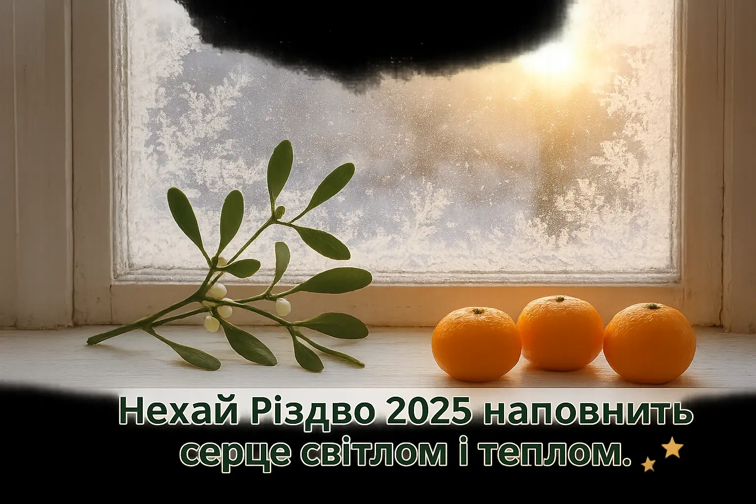 Привітання з різдвом 2025