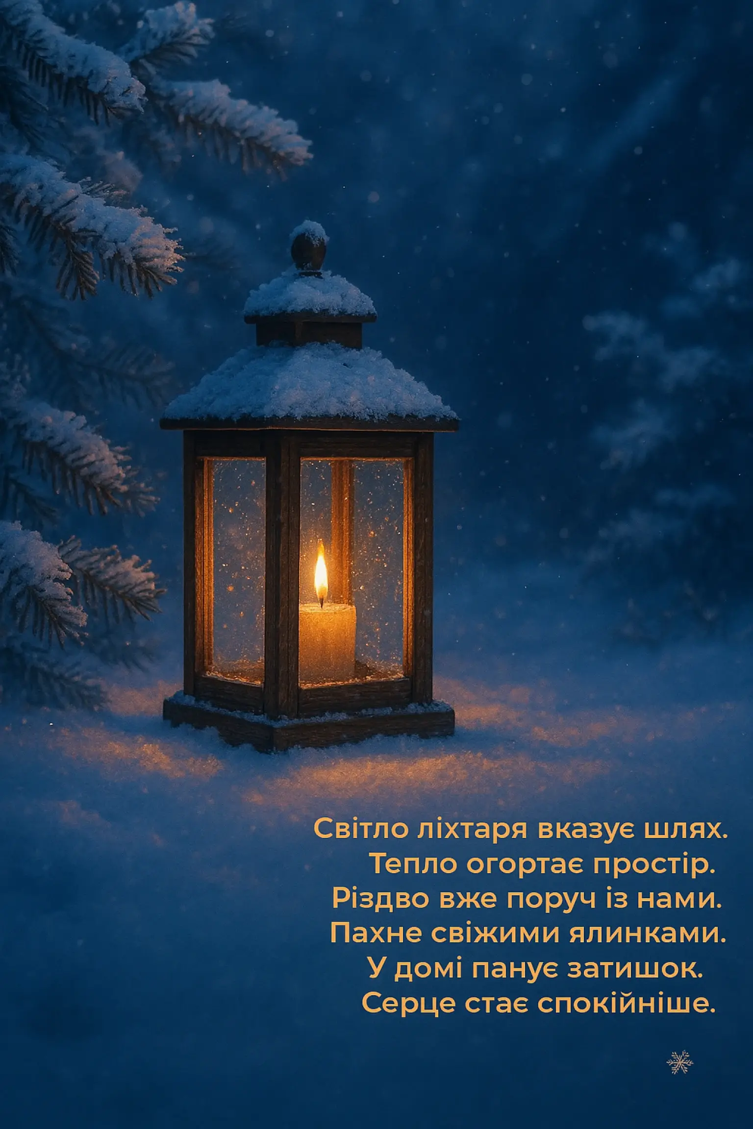 Привітання з різдвом 2025