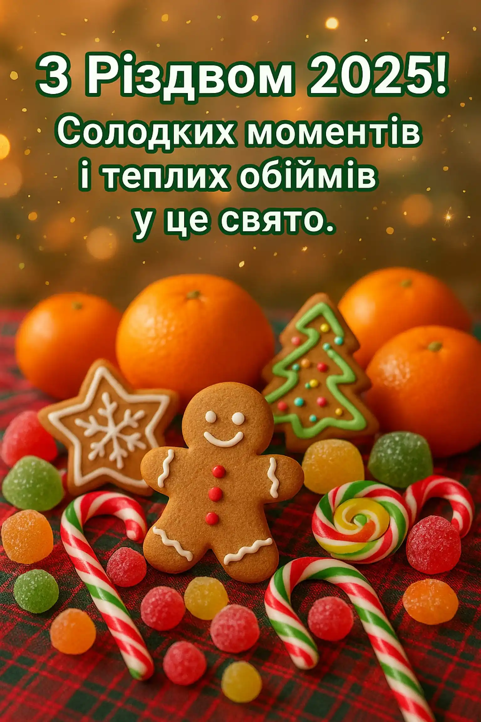 Привітання з різдвом 2025