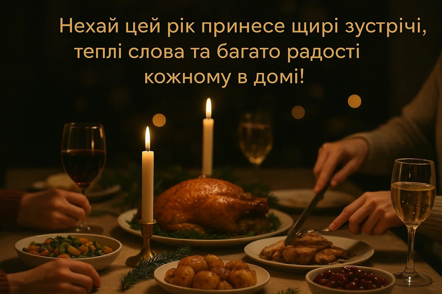 Привітання з прийдешнім новим роком 2026