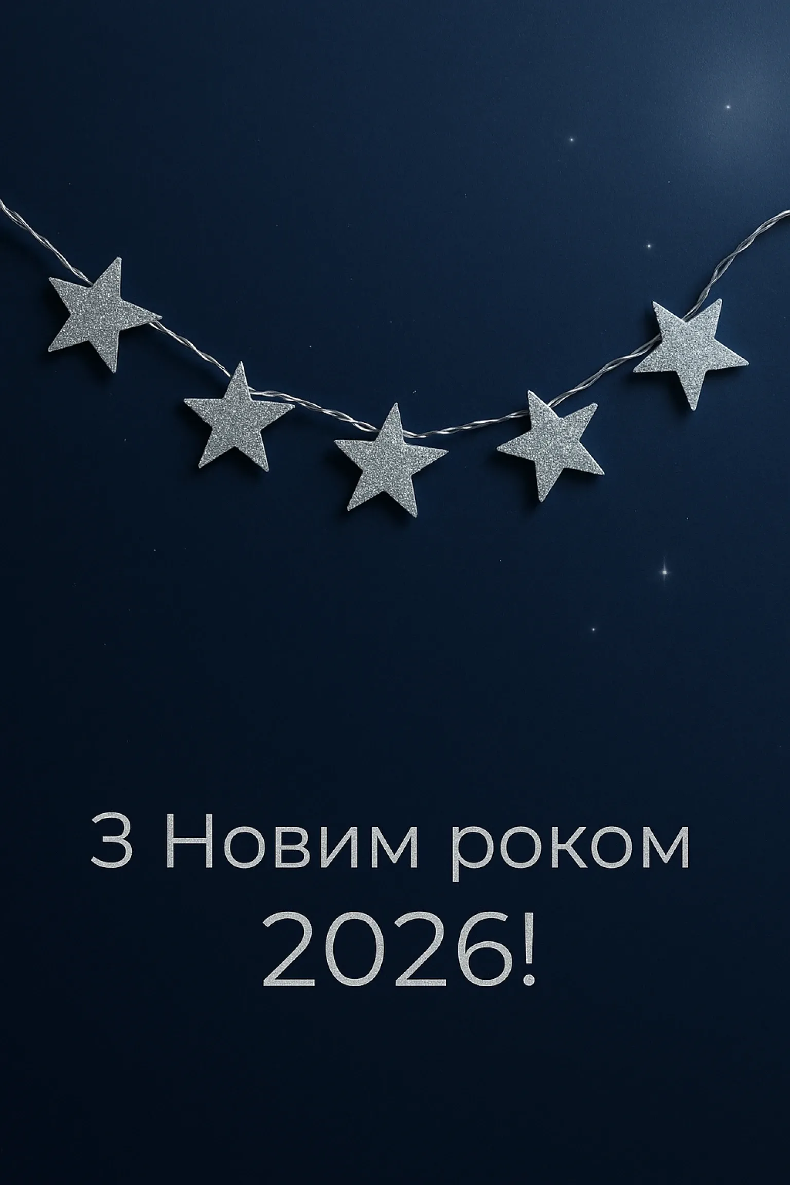Привітання з прийдешнім новим роком 2026