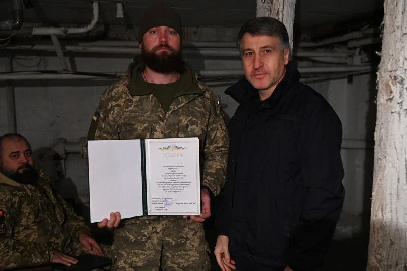 Закарпаття підтримує фронт: Мирослав Білецький розпочав поїздку до захисників із зустрічі зі 128-ї ОГШБр