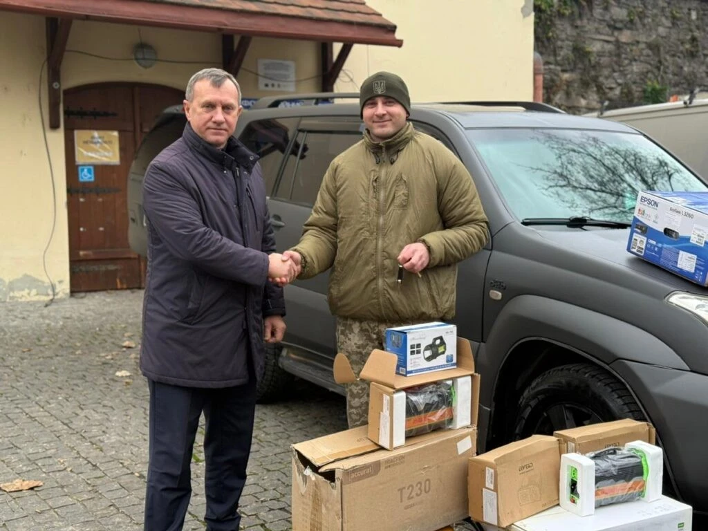 Ужгородська громада підсилила закарпатських тероборонців напередодні Різдва