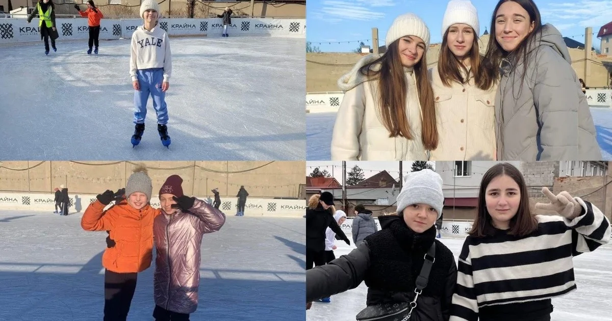 Зимові канікули на льоду: мукачівські школярі масово виходять на ковзанку