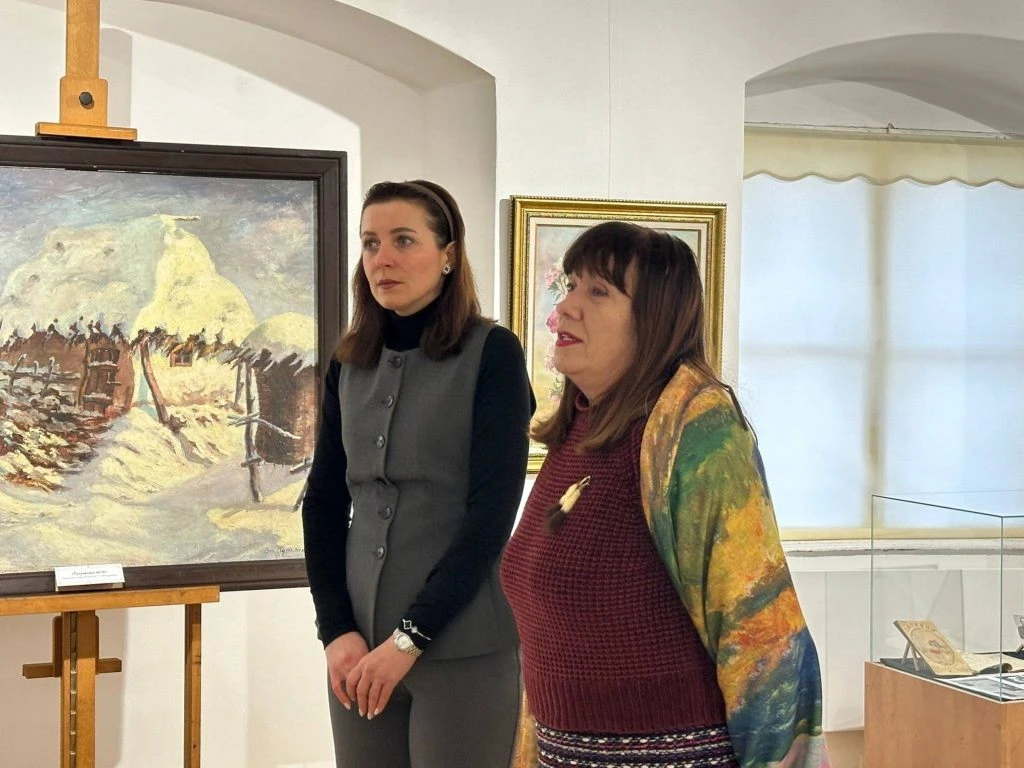 Повернення художника Тиси: в Ужгородському замку відкрили виставку Іштвана Кутлана