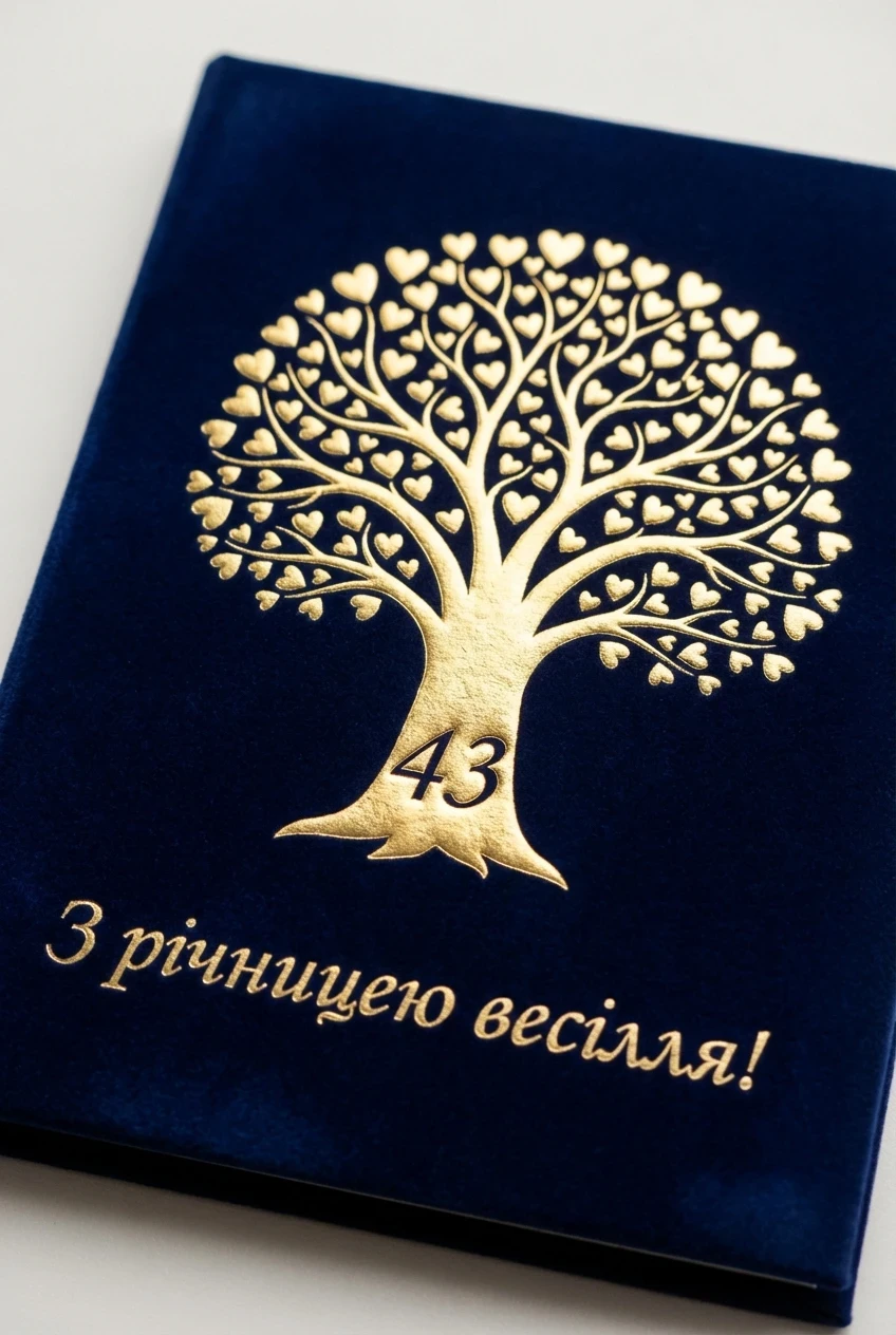 43 роки весілля привітання