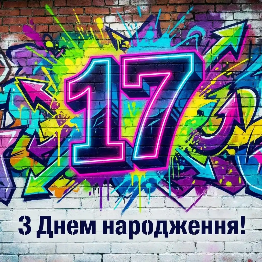 з днем народження донечки 17 років