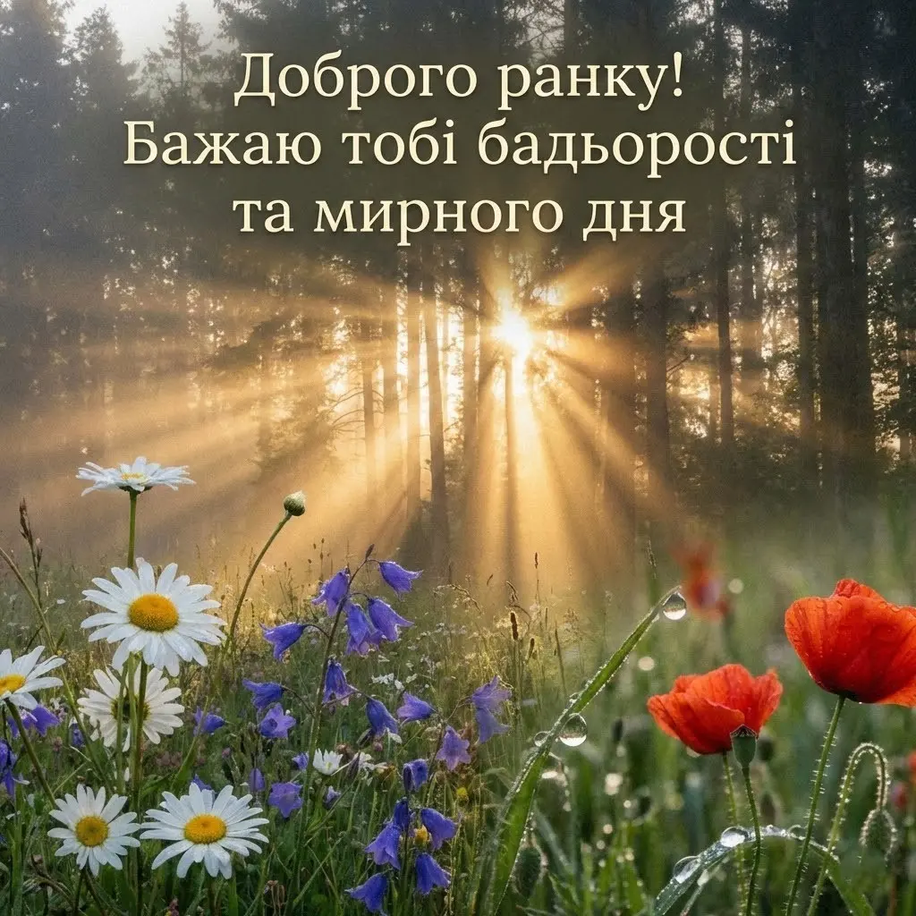 Доброго ранку, милий: душевні картинки та найкращі побажання для гарного настрою
