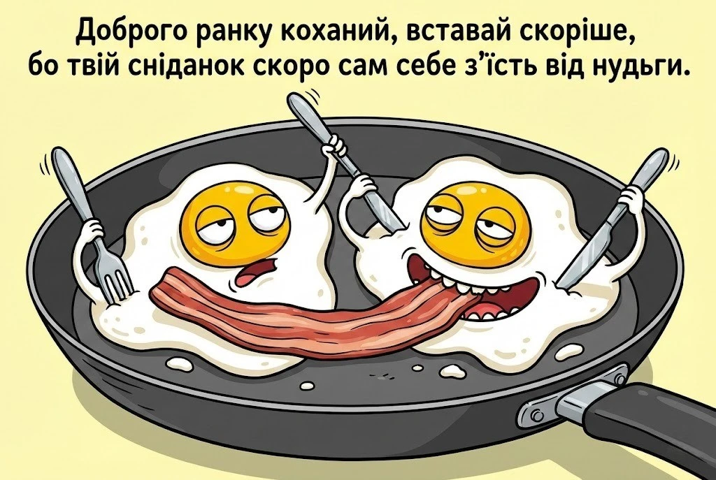 Доброго ранку, коханий: душевні картинки та ніжні побажання.