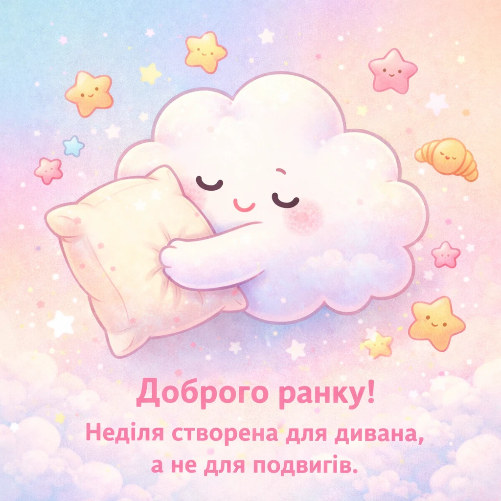 Доброго недільного ранку : прикольні картинки для гарного настрою та душевного відпочинку
