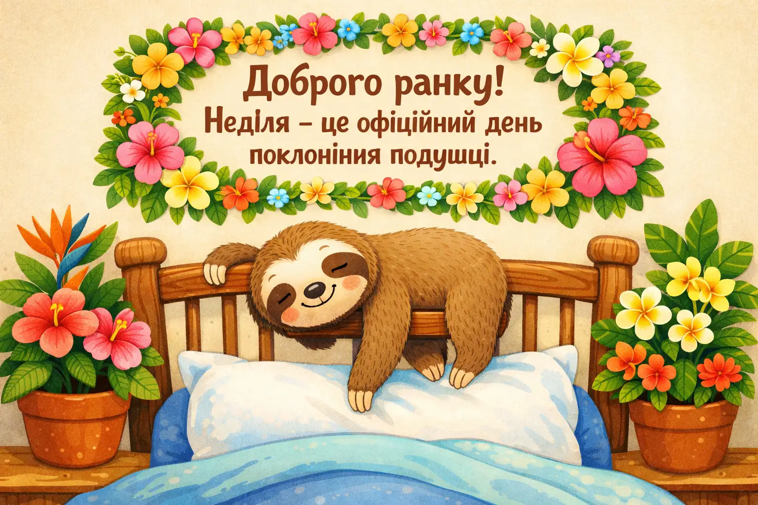 Доброго недільного ранку : прикольні картинки для гарного настрою та душевного відпочинку