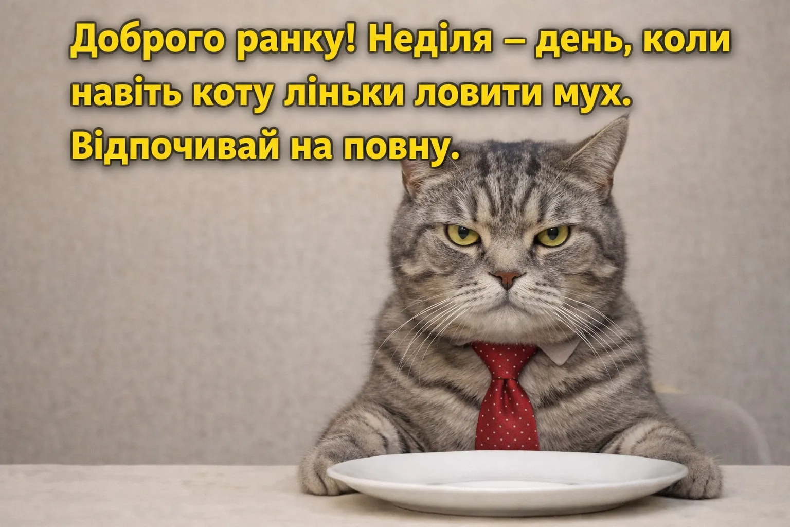 Доброго недільного ранку : прикольні картинки для гарного настрою та душевного відпочинку