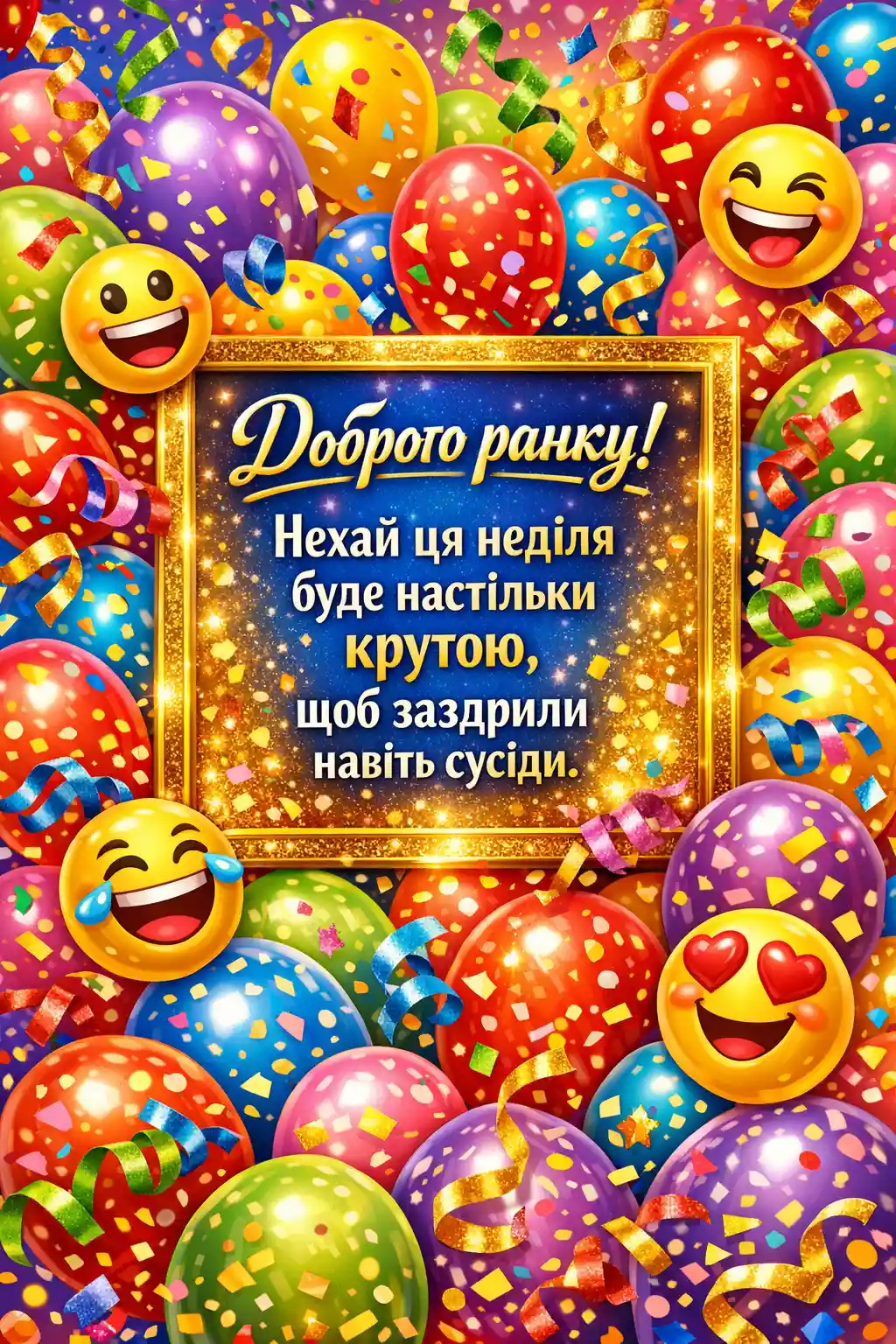 Доброго недільного ранку : прикольні картинки для гарного настрою та душевного відпочинку