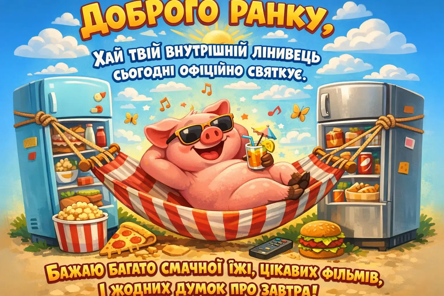 Доброго недільного ранку : прикольні картинки для гарного настрою та душевного відпочинку
