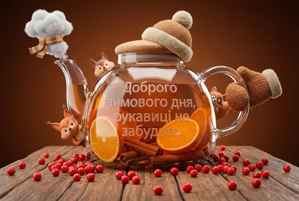 Доброго зимового дня: красиві картинки та душевні листівки для гарного настрою