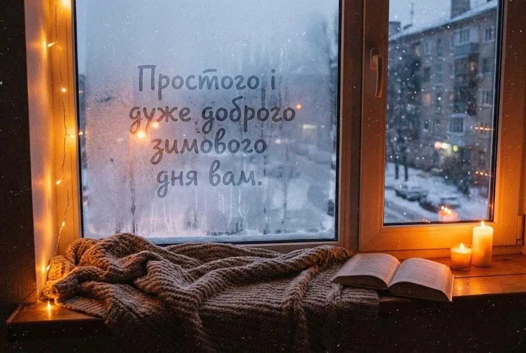 Доброго зимового дня: красиві картинки та душевні листівки для гарного настрою