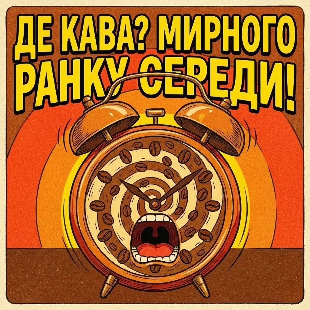 Мирного ранку середи: картинки українською для душевного привітання