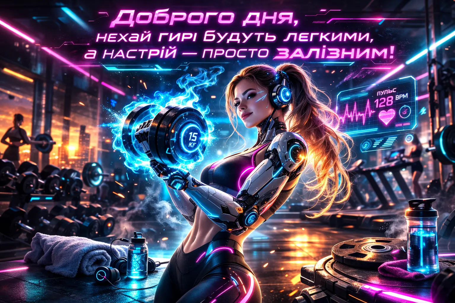 Доброго дня : прикольні картинки та приколи про тренажерний зал для бадьорого настрою