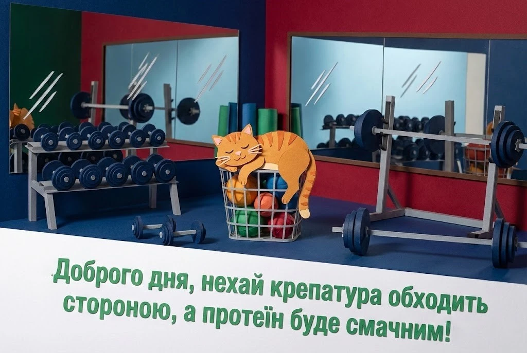 Доброго дня : прикольні картинки та приколи про тренажерний зал для бадьорого настрою