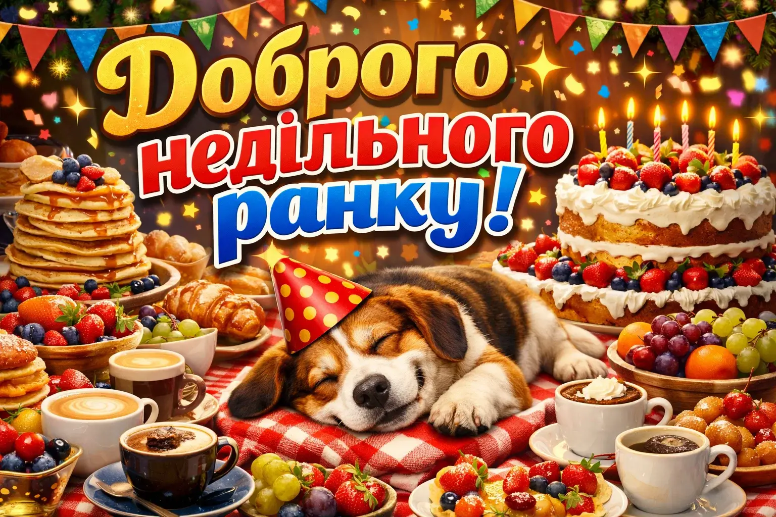 Доброго недільного ранку та гарного дня: прикольні картинки для релаксу та позитиву