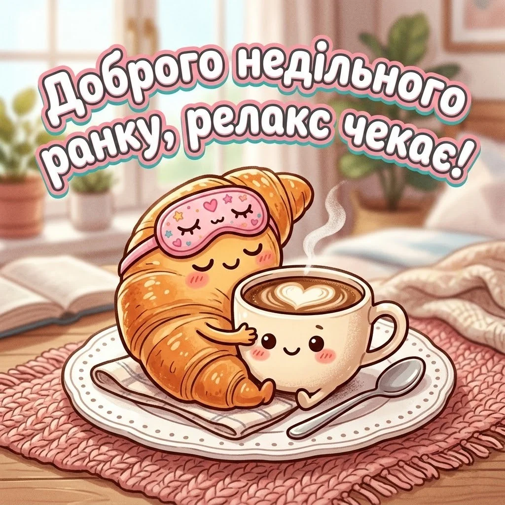 Доброго недільного ранку та гарного дня: прикольні картинки для релаксу та позитиву