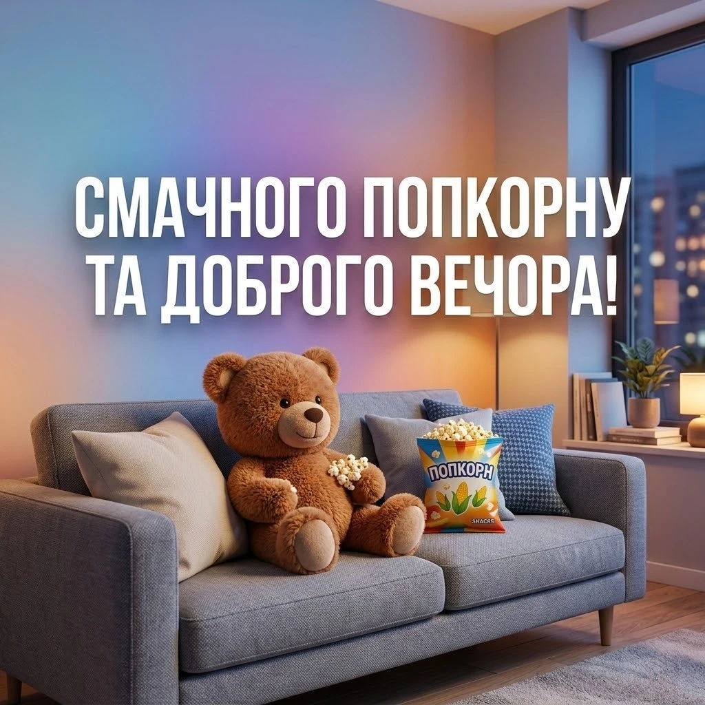 Доброго вечора: гумор для затишного перегляду фільму та чудового настрою