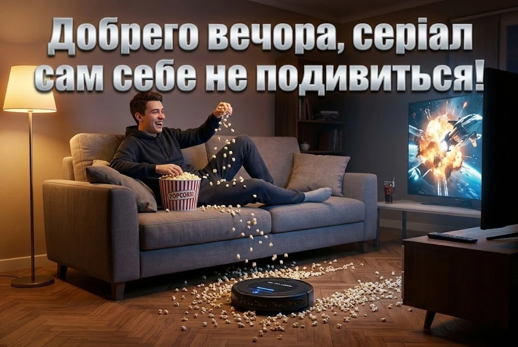 Доброго вечора: гумор для затишного перегляду фільму та чудового настрою