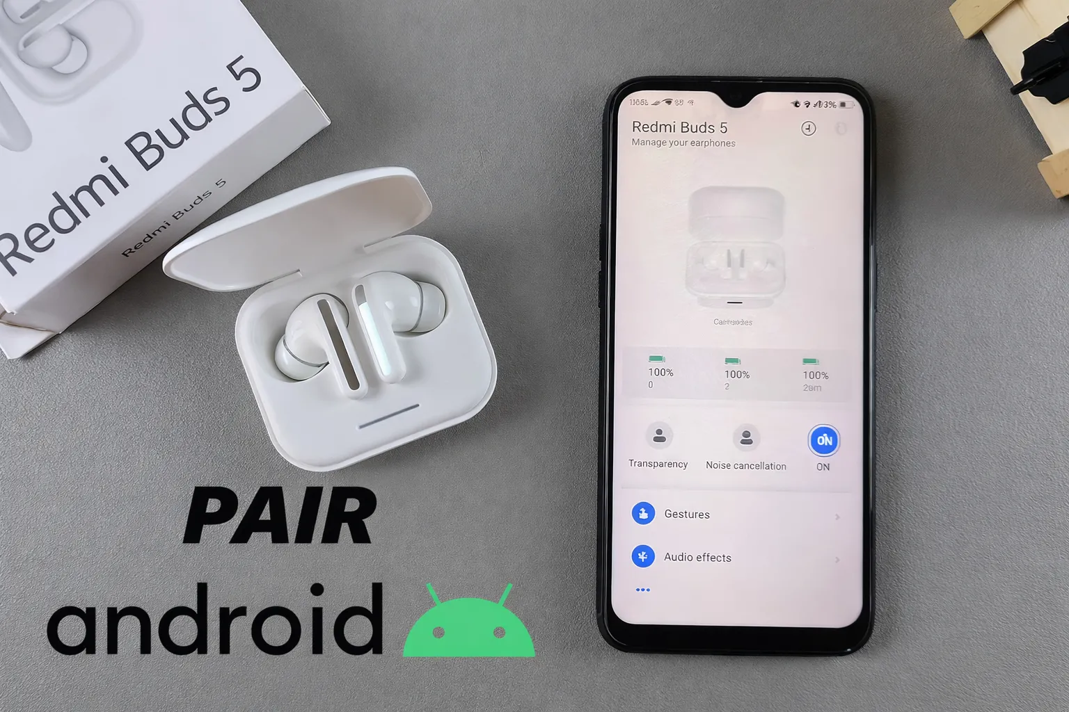 Як підключити навушники Redmi Buds 5 до iPhone та Android-пристроїв