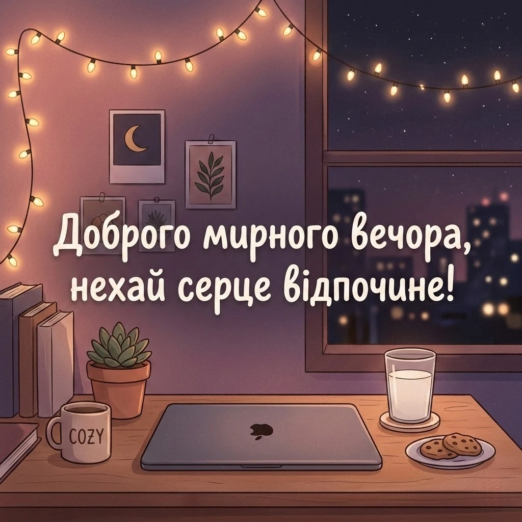 Доброго мирного вечора: картинки, які дарують справжній домашній затишок