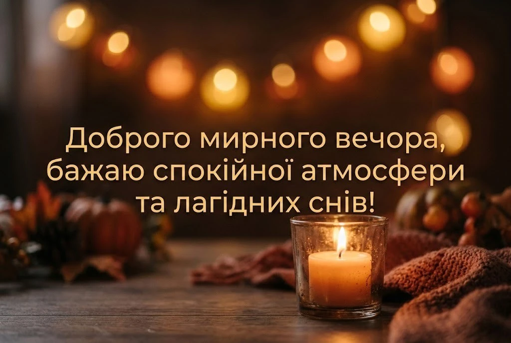 Доброго мирного вечора: картинки, які дарують справжній домашній затишок