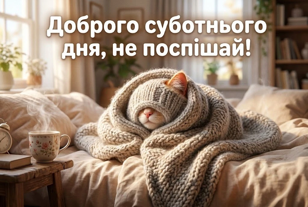 Доброго суботнього дня: смішні та сучасні картинки для найкращого настрою