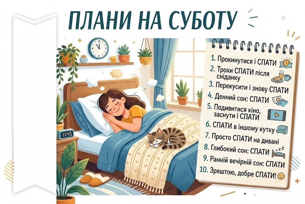 Доброго суботнього дня: смішні та сучасні картинки для найкращого настрою